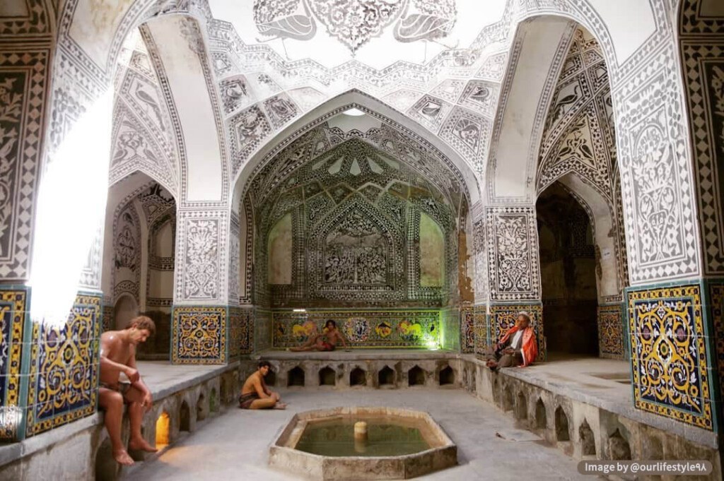 Das „Khan-Bad“ in Sanandadsch bietet einen schönen Ausblick auf ein traditionelles öffentliches Badehaus.